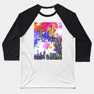 The Flowers 4 by Kristalin Davis Baseball T-Shirt